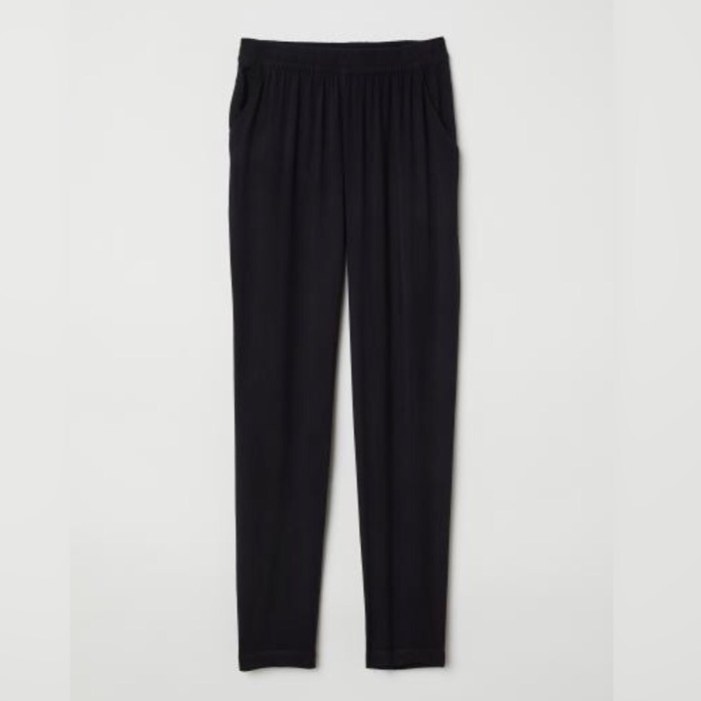 Elasticized Viscose Pants